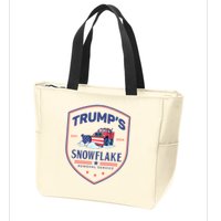 TrumpS Snowflake Removal Service Funny Donald Trump 2024 Zip Tote Bag