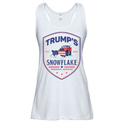 TrumpS Snowflake Removal Service Funny Donald Trump 2024 Ladies Essential Flowy Tank