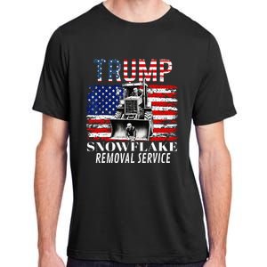 Trump Snowflake Removal Service Funny Donald Trump 2024 Adult ChromaSoft Performance T-Shirt