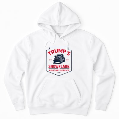 TrumpS Snowflake Removal Service Funny Trump 2024 Hoodie