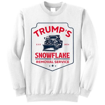 TrumpS Snowflake Removal Service Funny Trump 2024 Sweatshirt