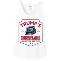 TrumpS Snowflake Removal Service Funny Trump 2024 Ladies Essential Tank