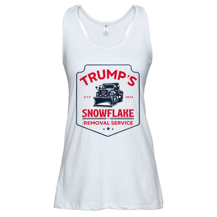 TrumpS Snowflake Removal Service Funny Trump 2024 Ladies Essential Flowy Tank