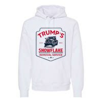 TrumpS Snowflake Removal Service Funny Trump 2024 Premium Hoodie