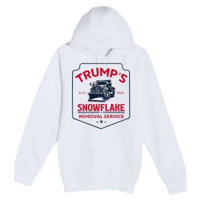 TrumpS Snowflake Removal Service Funny Trump 2024 Premium Pullover Hoodie