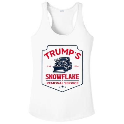 TrumpS Snowflake Removal Service Funny Trump 2024 Ladies PosiCharge Competitor Racerback Tank