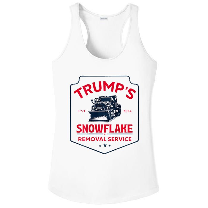 TrumpS Snowflake Removal Service Funny Trump 2024 Ladies PosiCharge Competitor Racerback Tank