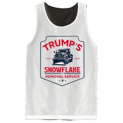 TrumpS Snowflake Removal Service Funny Trump 2024 Mesh Reversible Basketball Jersey Tank