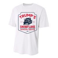 TrumpS Snowflake Removal Service Funny Trump 2024 Performance Sprint T-Shirt