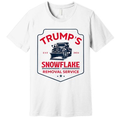 TrumpS Snowflake Removal Service Funny Trump 2024 Premium T-Shirt