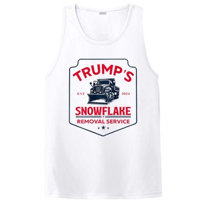 TrumpS Snowflake Removal Service Funny Trump 2024 PosiCharge Competitor Tank