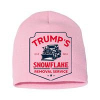 TrumpS Snowflake Removal Service Short Acrylic Beanie