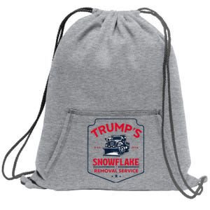 TrumpS Snowflake Removal Service Sweatshirt Cinch Pack Bag