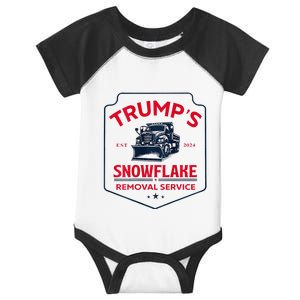 TrumpS Snowflake Removal Service Infant Baby Jersey Bodysuit