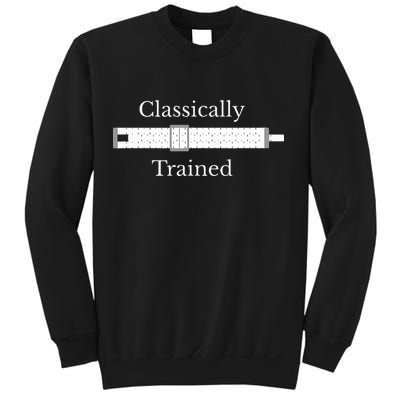 Trained Slide Rule Mechanical Analog Calculator Sweatshirt