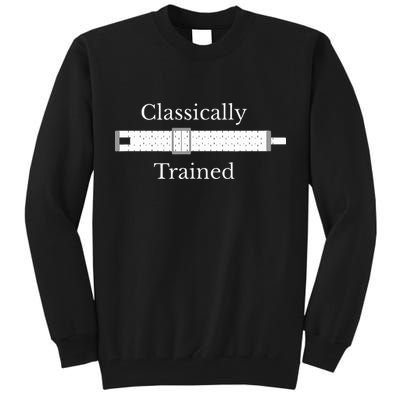 Trained Slide Rule Mechanical Analog Calculator Tall Sweatshirt