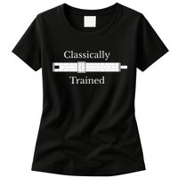 Trained Slide Rule Mechanical Analog Calculator Womens T-Shirt