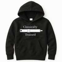Trained Slide Rule Mechanical Analog Calculator Kids Hoodie