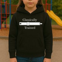 Trained Slide Rule Mechanical Analog Calculator Kids Hoodie