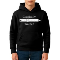 Trained Slide Rule Mechanical Analog Calculator Kids Hoodie