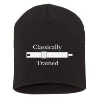 Trained Slide Rule Mechanical Analog Calculator Short Acrylic Beanie