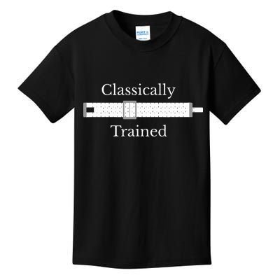 Trained Slide Rule Mechanical Analog Calculator Kids T-Shirt