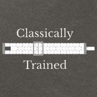 Trained Slide Rule Mechanical Analog Calculator Cotton Canvas Backpack