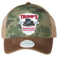 Trumps Snowflake Removal Service Est 2024 Legacy Tie Dye Trucker Hat