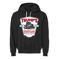 Trumps Snowflake Removal Service Est 2024 Garment-Dyed Fleece Hoodie