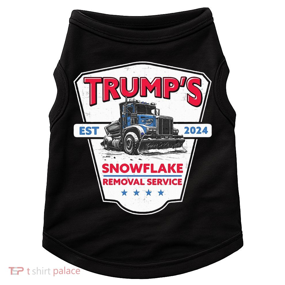 Trumps Snowflake Removal Service Est 2024 Doggie Tank
