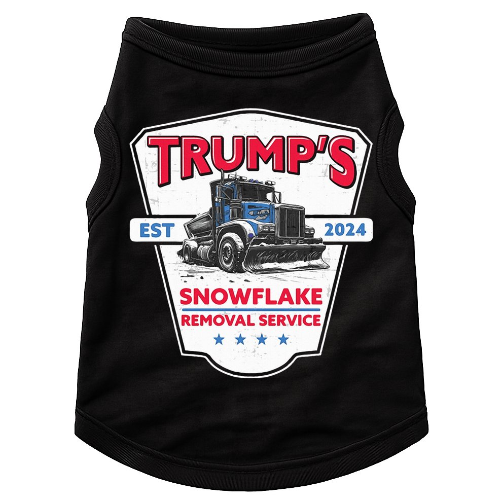 Trumps Snowflake Removal Service Est 2024 Doggie Tank