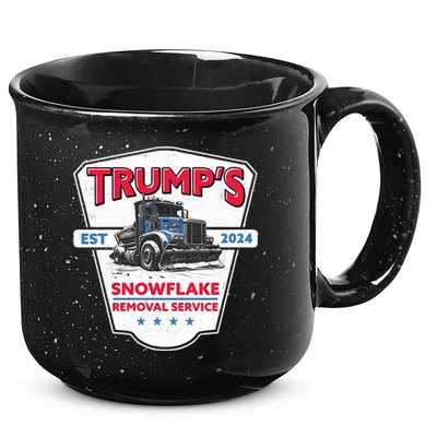Trumps Snowflake Removal Service Est 2024 15oz Campfire Ceramic Mug