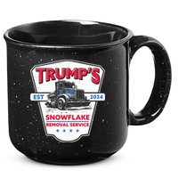 Trumps Snowflake Removal Service Est 2024 15oz Campfire Ceramic Mug