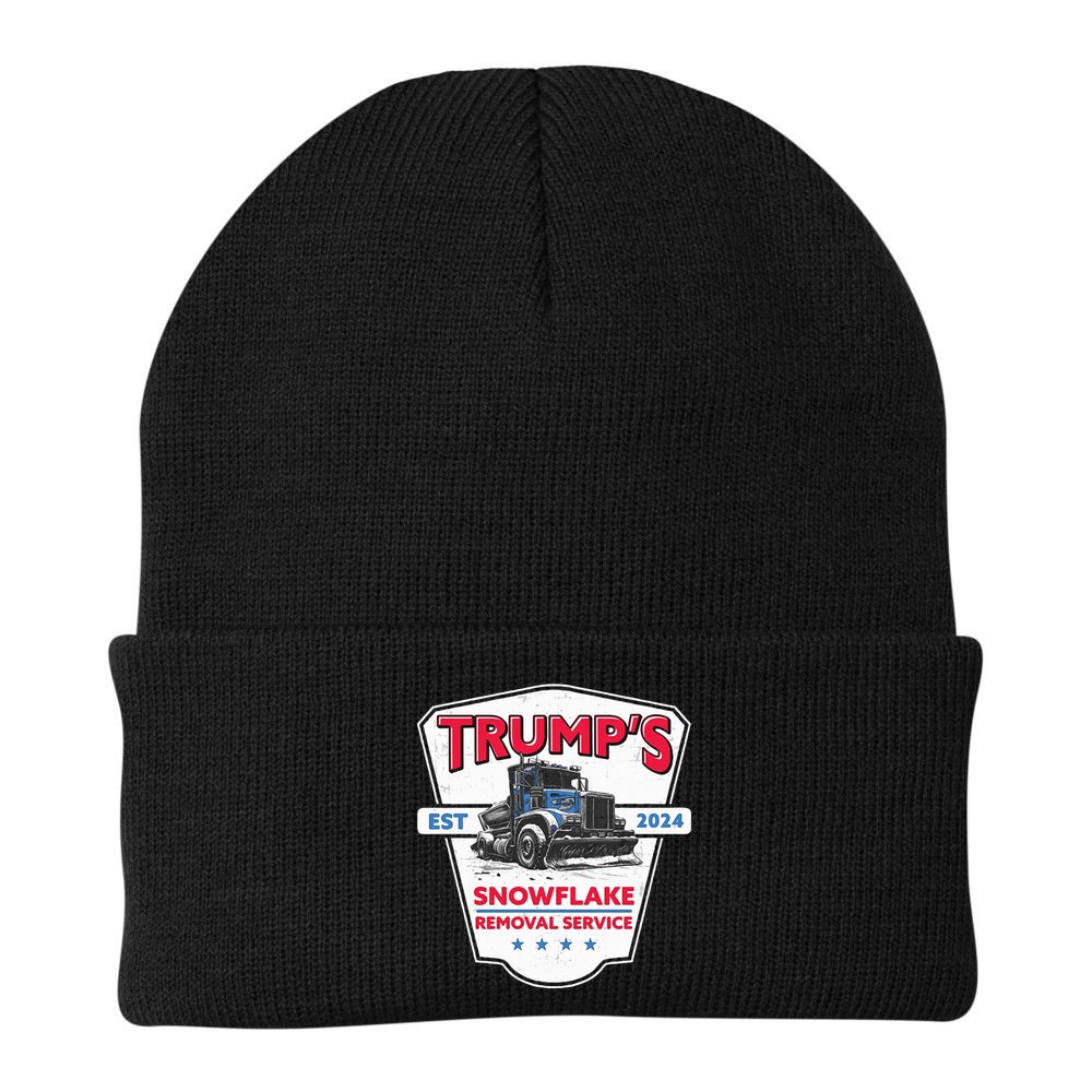 Trumps Snowflake Removal Service Est 2024 Beanie