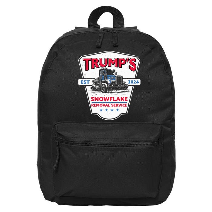 Trumps Snowflake Removal Service Est 2024 16 in Basic Backpack