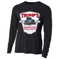 Trumps Snowflake Removal Service Est 2024 Cooling Performance Long Sleeve Crew