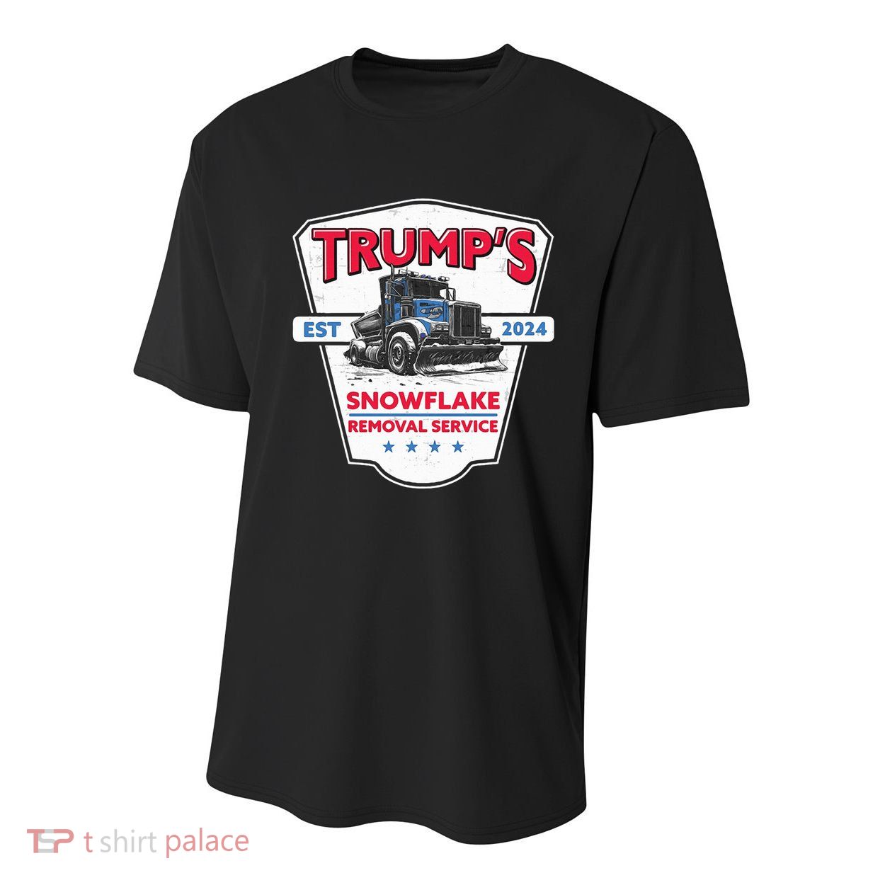 Trumps Snowflake Removal Service Est 2024 Youth Performance Sprint T-Shirt