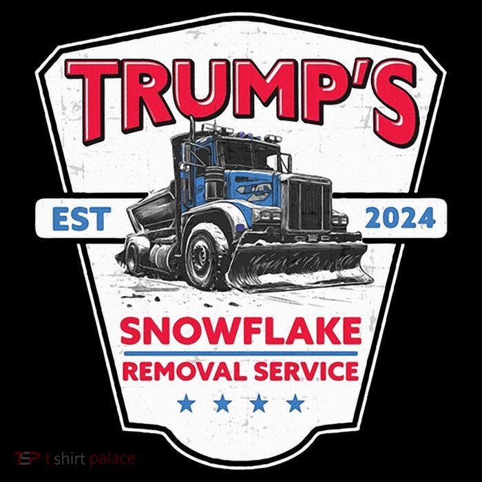 Trumps Snowflake Removal Service Est 2024 Youth Performance Sprint T-Shirt