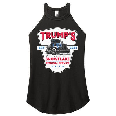 Trumps Snowflake Removal Service Est 2024 Women's Perfect Tri Rocker Tank