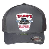 Trumps Snowflake Removal Service Est 2024 Flexfit Unipanel Trucker Cap