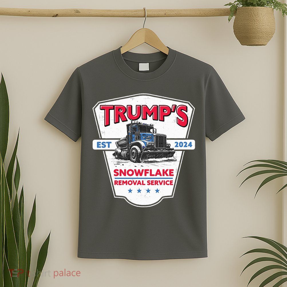 Trumps Snowflake Removal Service Est 2024 T-Shirt