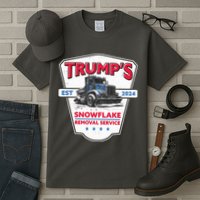 Trumps Snowflake Removal Service Est 2024 Tall T-Shirt