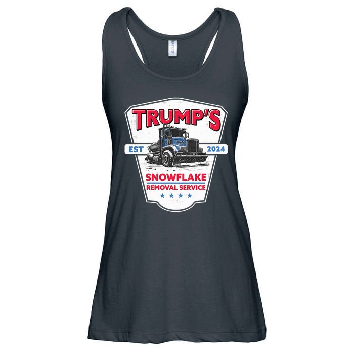 Trumps Snowflake Removal Service Est 2024 Ladies Essential Flowy Tank