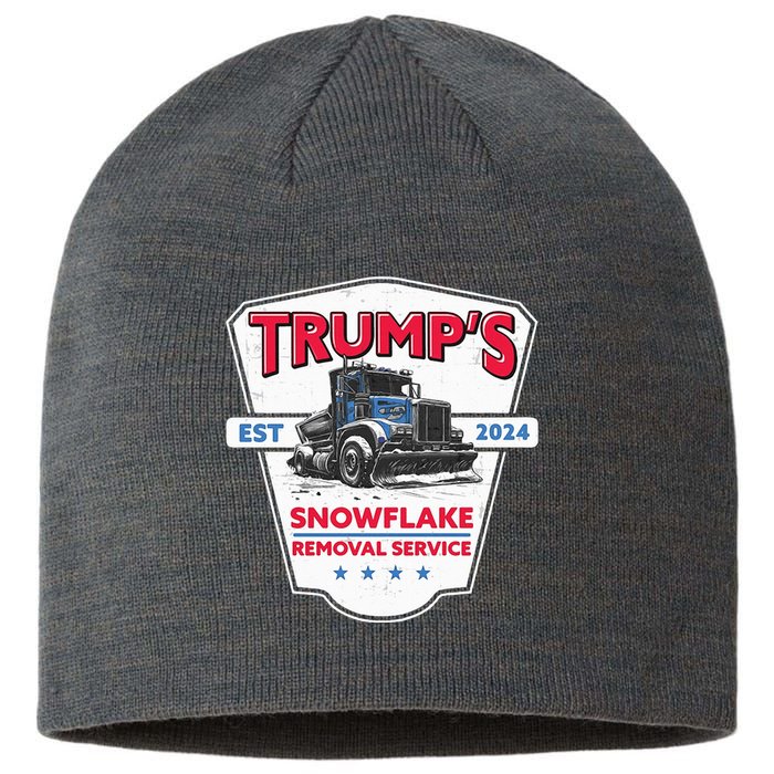 Trumps Snowflake Removal Service Est 2024 Sustainable Beanie