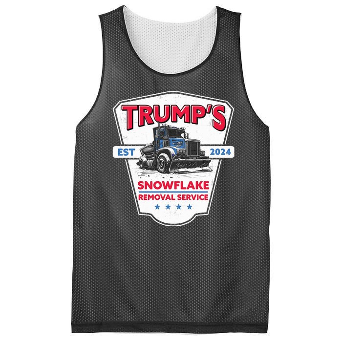 Trumps Snowflake Removal Service Est 2024 Mesh Reversible Basketball Jersey Tank