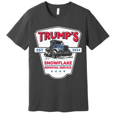 Trumps Snowflake Removal Service Est 2024 Premium T-Shirt