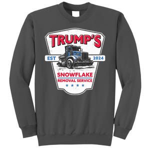 Trumps Snowflake Removal Service Est 2024 Tall Sweatshirt