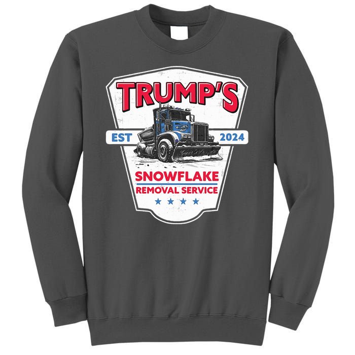 Trumps Snowflake Removal Service Est 2024 Tall Sweatshirt