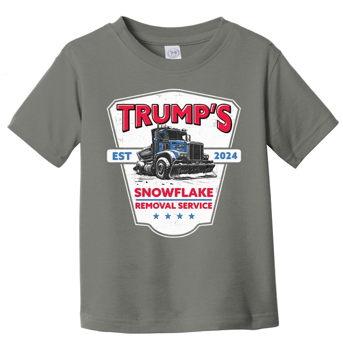 Trumps Snowflake Removal Service Est 2024 Toddler T-Shirt