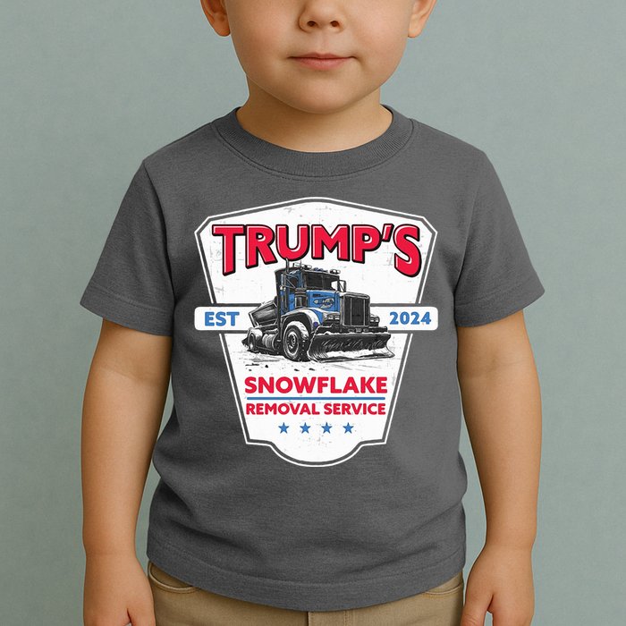 Trumps Snowflake Removal Service Est 2024 Toddler T-Shirt